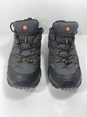 Merrell Hiking Shoes Mens Sz 9W Gray Moab 2 GTX Vibram  Leather J06039W.  B1 • $25