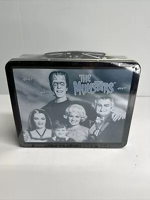 The Munsters Mini Metal Lunch Box Universal Studios 7 3/4  X 6  Vintage 1999 New • $49.95