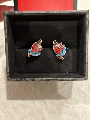 Spiderman Silver Cufflinks For Kids • $14.99