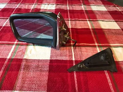 OEM W123 Mercedes Benz Left Driver Side View Manual Mirror 82 240D SKU LM1 • $75