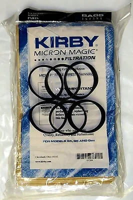 $23.95 • Buy 6 Belts 9 Sentria Micron Magic Kirby G3-6 UG Vacuum Bags BRAND NEW PRODUCT!!!!!