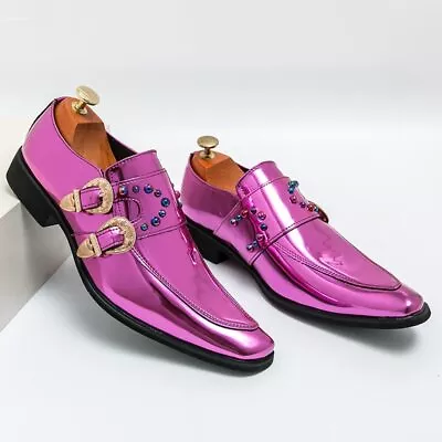 2023 Men's Dress Shoes 2023 Fashion Pointed Elegant Formal Shoes Hot • $52.01