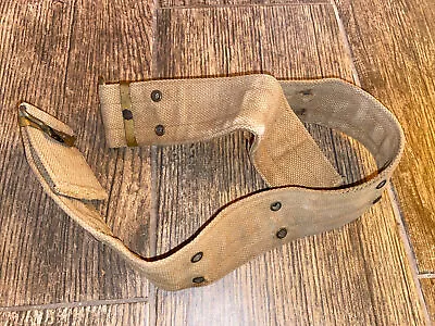 Old IDF Soldier Belt Israel Army Millitary ZAHAL 1945’s-1960’s • $22