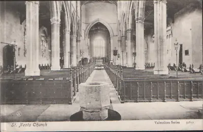 £2.28 • Buy St. Neots Church Interior Huntingdonshire Cambridgeshire 1910 LOCAL POSTMARK