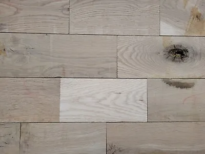 #3 Common Unfinished 5  X 3/4  Solid White Oak Hardwood Flooring $2.29/Sqft • $51.59