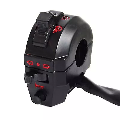 7/8  Motorcycle Handlebar Warning Horn Button Turn Signal Controller Switch • $11.48