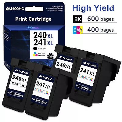 PG-240 XL CL-241 XL Ink Cartridge For Canon PIXMA MG3600 MX452 MG3220 Printer • $34.95