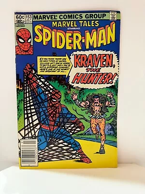 1983 Marvel Comics Marvel Tales Starring Spider-man #153  • $6