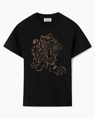 $80 • Buy Kenzo X Kansai Yamamoto - Three Tigers T-Shirt Size S Excellent Cond