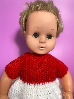 Vintage Palitoy Tiny Tears Baby Doll - 1960s • $36.73