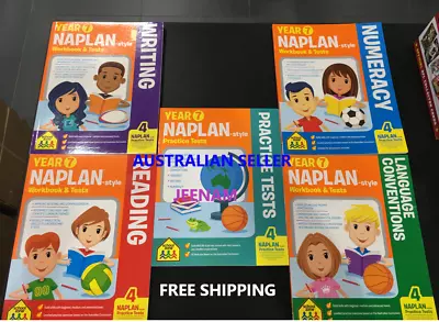 Naplan Book Sets For Year 7 + Free Shipping • $59.99