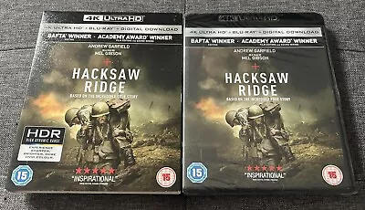 Hacksaw Ridge (4K UHD Blu-ray/Blu-ray 2016) New & Sealed • £11