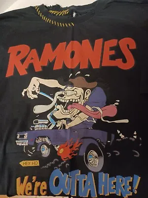 DRAGONFLY Vintage RAMONES T Shirt UNWORN • £25