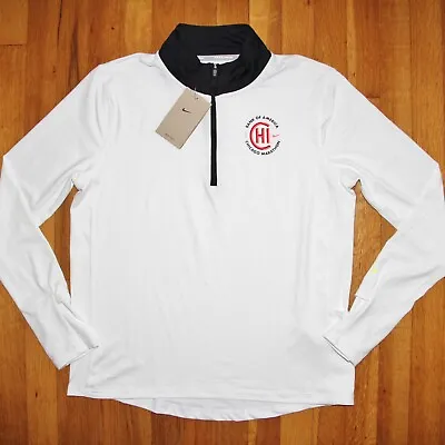 Nike Chicago Marathon Element Dri-Fit 1/2 Zip Long Sleeve Running Shirt Womens M • $29.99