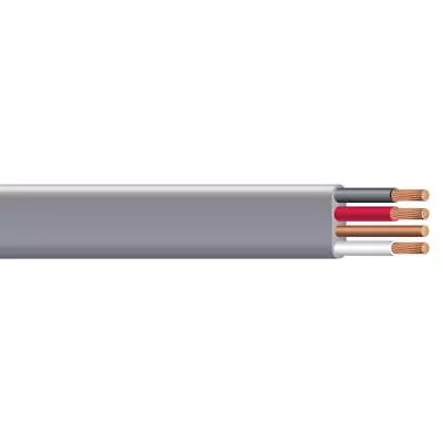 Southwire Outdoor Electrical Wires 50' Grounded+Pre-Cut Copper+Stranded Gray • $196.94