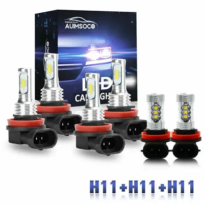 $60.99 • Buy For Chevy Captiva Sport 2012-2015 LED Headlight Bulbs Fog Light High Low Beam