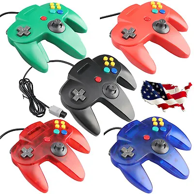 New Wired Controller Compatible With Nintendo 64 N64 Joystick Video Game Console • $12.95