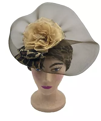 Sonni San Francisco Fascinator Hat Kentucky Derby Vintage • $54.40