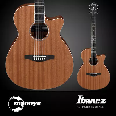 Ibanez AEG7MH AEG Series Acoustic Guitar W/ Cutaway & Pickup (Open Pore Natural) • $449