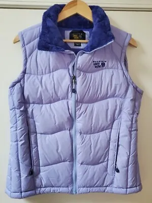 Mountain Hardwear Women's Down Full Zip Puff Vest Lavender  Medium • $25.75