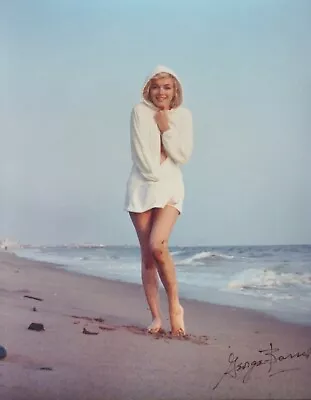 George Barris Hand Signed Marilyn Monroe Original Lim.Ed. Beach Photo Numbered • $1795