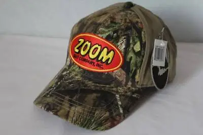 New Mens ZOOM Bait Baseball Cap Mossy Oak Camouflage Trucker Hat Fishing Lure • $9.49