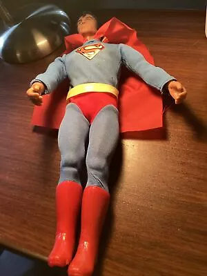Vintage 12” Superman Doll By Mego Corp 1978 Bendable Action Figure D C Comic’s  • $19.99
