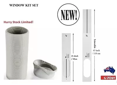 $31.99 • Buy Portable Air Conditioner Spare Parts Outlets Oblate Gob+Window Kit +Hose SET 