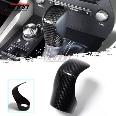 Carbon Fiber Shift Knob Upgrade Cover For Lexus IS IS300 IS350 IS500 F-Sport • $20.80