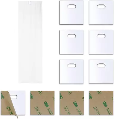Clear Vertical Blind Repair Tabs Vertical Blind Tabs Transparent Vane Savers Bli • $17.99
