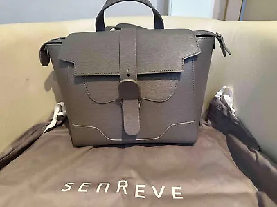 $564.78 • Buy Senreve Midi Maestra Bag Mimosa Storm Grey  27cm X 34cm X 22cm Sold Out New
