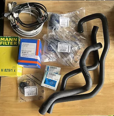 1991 Mercedes Benz 500SL Thermostat Hoses Oil Filter And Other Parts • $75