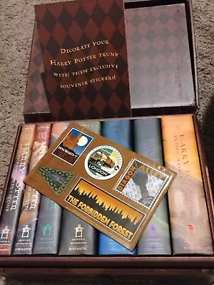 Harry Potter Hardcover Boxed Set: Books 1-7 (Trunk) (Hardcover) First Editions  • $76