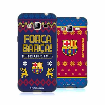 Official Fc Barcelona Christmas Jumper Soft Gel Case For Samsung Phones 3 • £17.95