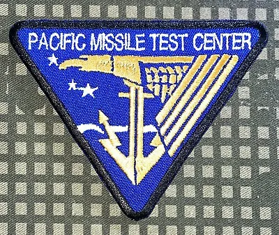 USN PMTC Pacific Missile Test Center Patch Hook & Iron-On Repro New A412 • $7.90