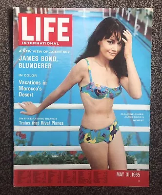 LIFE International Magazine: May 31 1965 - James Bond Thunderball Auger • £7.50