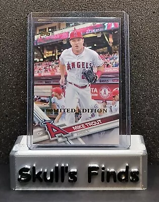 2017 Topps Limited Edition (Only 1500 Sets Made) Mike Trout #20 Angels MVP ROY • $8.99