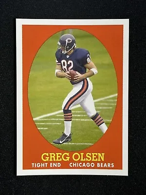 2007 Topps Greg Olsen #3 Rookie 1958 Style Football Card RC Chicago Bears • $1.99