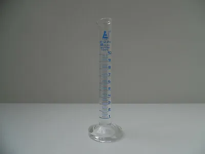 10ml Measuring Cylinder Borosilicate Glass Labaoratory Glassware 10 Ml • £7.94