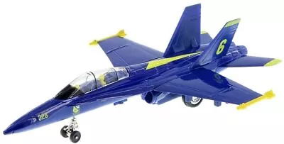 New 9.5  Diecast Model F/A-18 Hornet US Navy Blue Angels Fighter Jet Number VARY • $10.98