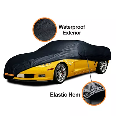 Fit Chevy Corvette C4 C5 C6 C7 1984-2019 Custom Car Cover - All-Weather Outdoor • $47.99