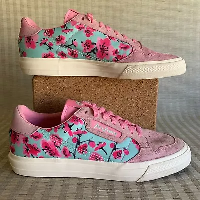 Adidas Continental Vulc X Arizona Iced Tea Womens 10 Sneaker Pink Cherry Blossom • $44.95