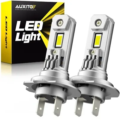 H7 LED Headlight Kit High Low Beam Bulbs 200W 40000LM High Power Bright White • $44.99