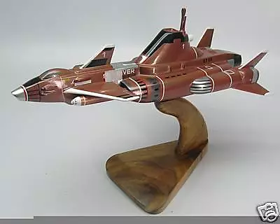 Skydiver-1 SHADO UFO Spacecraft Mahogany Kiln Dry Wood Model Large New • $648.88