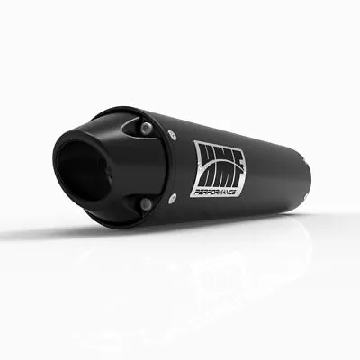 HMF Racing Black Performance Slip On Exhaust For Can Am Outlander 1000 2012-2021 • $419.95