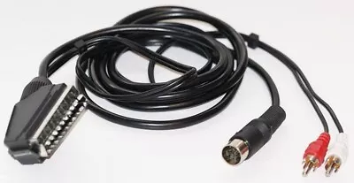 £16.50 • Buy Dragon 32 / 64 To SCART Monitor / TV Lead / Cable With Phono Audio, 5-pin DIN