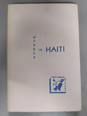 Murder In Haiti By John W Vandercook - Macmillan 1956 HC Book Vintage • $20.40