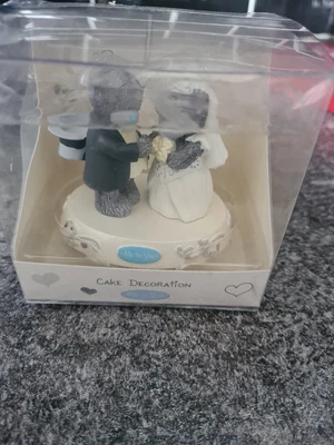 £60 • Buy Me To You Bride & Groom Wedding Cake Topper Decoration BNIB Tatty Teddy Figurine