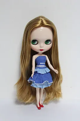 12  Neo Blythe Takara Doll From Factory Light Brown Middle Long Hair  • $68