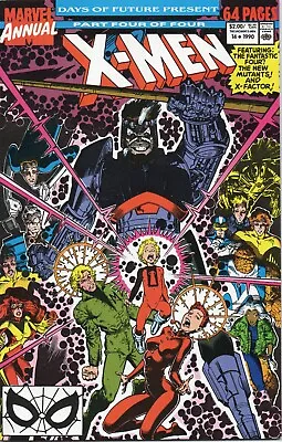 $19.99 • Buy X-Men Annual #14 1st Cameo Appearance Of Gambit Marvel 1990